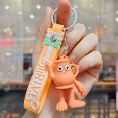 I'CLE 義大利布萊諾人氣公仔+掛繩鑰匙圈套組, 1套, 塔塔塔薩胡爾