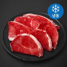 레커컷 호주산 앞다리살 소불고기용 (냉동), 2개, 350g