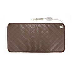 2人四季防水電動坐墊, 棕色, 90 x 45 厘米