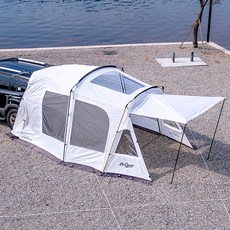 닥터캠프 차박 벙커하우스 카 쉘터, 크림, 4인용