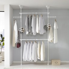 이지온 캑터스 2단 행거 EOC32-202, 화이트