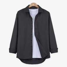 단군 남성용 빅사이즈 링클프리 매너남 무지 셔츠 IPS016