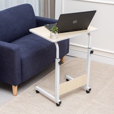 comet 簡易可移動邊桌 木頭色, 1入