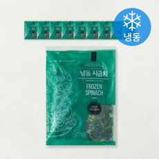 글로벌냉동식품 중국산 시금치 BQF (냉동), 10개, 1kg