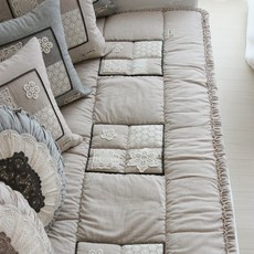 앤코튼 순면 로미 모티브 푹신한 고급 쇼파패드