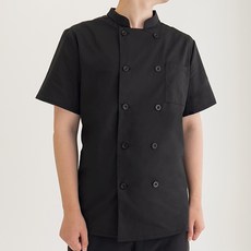 Seikyung簡約短袖廚師服 SKB009