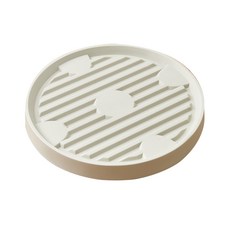 요롬코롬 바퀴가 숨어있는 이동식 화분 받침대, 화이트, 1개