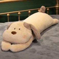 soonZAM 可愛寵物睡眠抱枕, 米色