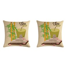 Inner Peace 心靈平靜 舒適SPA系列 抱枕套 2入