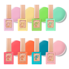 Color Gel Fruit Chu 10g x 8 Types Set, NO99，NO100M NO101，NO102，NO103，NO104，NO105，NO106, 80g, 1組