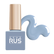 DEAR RUS 彩色美甲凝膠 1STEP光療美甲 鮮明顏色, D574 Blueming Cotton, 5ml, 1瓶