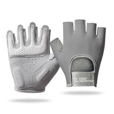 His Plan 女用彼拉提斯手套 雙手適用, 灰色