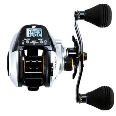 Abu Garcia Max DLC 右柄深度測量捲軸, 單色, 混色