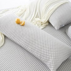 La Pomme Ensfol涼感網狀長抱枕套, 灰色