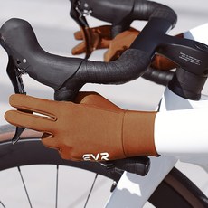 EVR 刷毛智慧型手機觸控運動手套 雙手穿戴組 702, 橘色, 1套