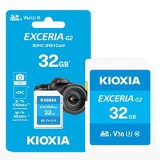 키오시아 EXCERIA G2 SD카드, 1개, 32GB
