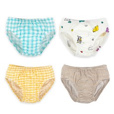 Maykids 迷你恐龍系列童款印花棉質彈力四角內褲 4件組