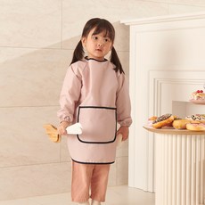 BEBE CHOUETTE 兒童粉彩長袖美術罩衫