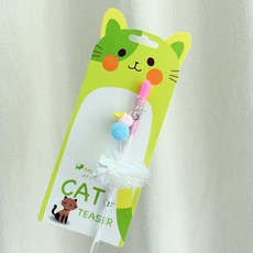 提利特貓玩具釣竿沙沙聲紙球鴨, 鴨子, 1個