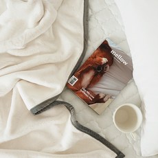 eightroom 厚實蓬鬆Snuggle柔軟超細纖維20mm大型毛毯