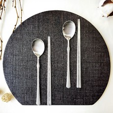 Bogen Luce 韓式餐具組, 2套, 單一顏色, 湯匙 2p + 筷子 2p