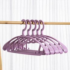 솔브리빙 두꺼운 라운드 어깨뿔방지 논슬립 옷걸이, 핑크, 20개