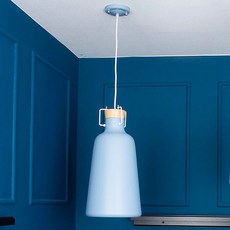 簡易室內吊燈, 天藍色