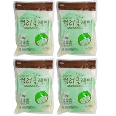 컬러클레이 대형 4p, 연두