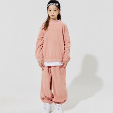 vavkids 絲絨坑條上下裝套組