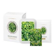 U:LINDSAY 抹茶魔法凝膠面膜 1步驟 50g 10入+2步驟 5g 10入, 1套