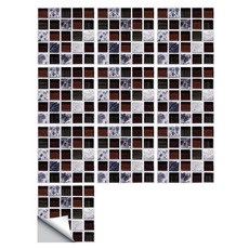 글루블링 욕실 타일 스티커 10p, 24