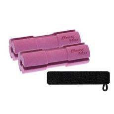 釣魚竿保護套+固定帶組, 粉色（安道爾）