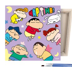 iLovePainting 蠟筆小新 DIY 繪畫組, 1個, 蠟筆小新的午睡時間