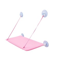 고양이 서스펜션 침대형 해먹 C_RD_64, 핑크, 1개