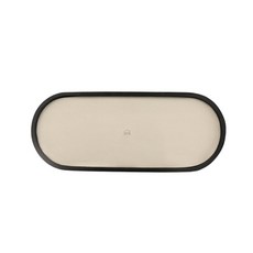 室內裝飾杯墊托盤 ET21-00300, 黑色