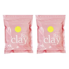 전문가용 볼클레이 500g, 2개, 노랑