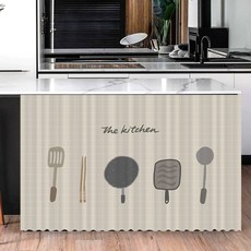 Atihome我的廚房魔鬼氈櫥櫃門簾, MGL072