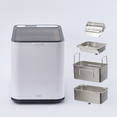 lezen Easy Clean 全不鏽鋼製冰機 家用 商用 22kg, LP-IM100