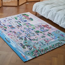 elim korea 兒童遊戲房道路地墊, 玫瑰村