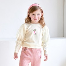 WALTONKIDS 女童泡泡袖襯衫