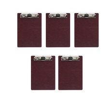 Donggiong Office全皮革文件夾 A4, 混色, 5個