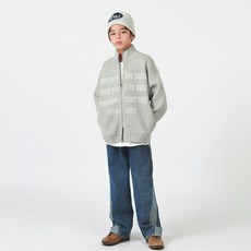 兒童Higa針織拉鍊外套 B4004