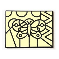 minhwashop 普普藝術 燙金藝術貼紙, 蝴蝶, 20個