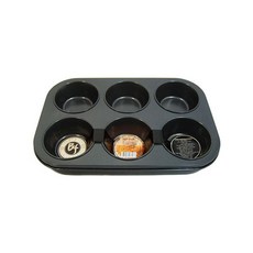 Cook Charmy 6格蛋糕烤盤, 1個