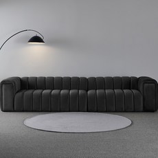 Gaongil Humming 現代圓形地毯