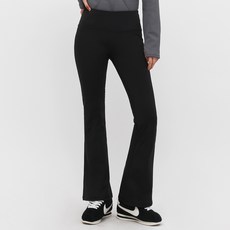 Elsso 女款Stay Warm刷毛彈性喇叭靴型內搭褲