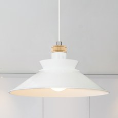 준라이팅 플라워 펜던트 조명, 화이트