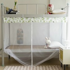 Sonio Sweet Dream 床用方形蚊帳 拉鍊門, 08 葉子 拉鍊式