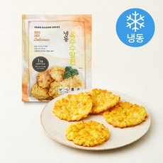 글로벌냉동식품 베트남산 옥수수알전 (냉동), 1kg, 1개