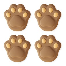 貓掌護角, 棕色, 4入